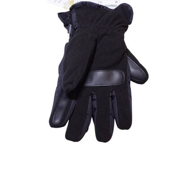 NWT Isotoner Signature Men's Insulated Water-Repellent Active Gloves Sz XL Black - Picture 5 of 9